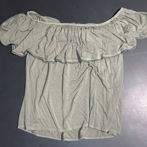 Off the shoulder shirt